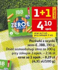 Parówki z szynki Zero-E JBB
