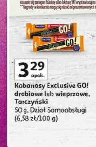 Kabanosy Exclusive GO! wieprzowe Tarczyński