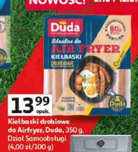 Kiełbaski drobiowe do Airfryer Duda