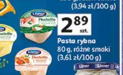 Pasta rybna Lisner Pastella