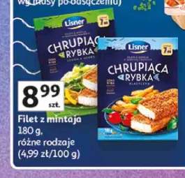 Filet z mintaja Lisner Chrupiąca Rybka