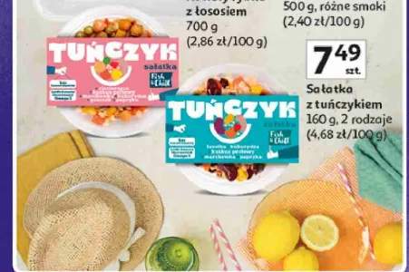Sałatka z tuńczykiem Fish & Chill z kaszą kuskus