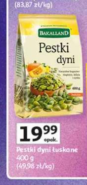 Pestki dyni łuskane Bakalland