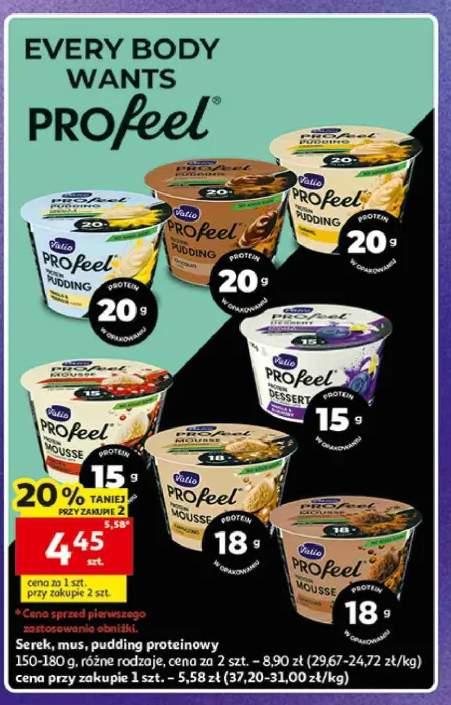 Pudding proteinowy Valio PROfeel