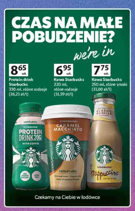 Napój proteinowy Starbucks