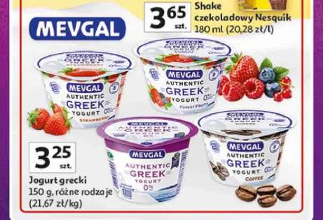 Jogurt grecki Mevgal truskawkowy