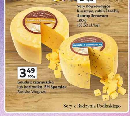 Ser Gouda z czarnuszką Spomlek