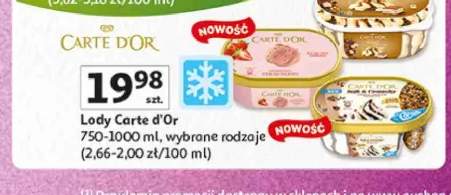 Lody Carte D'Or Chocolate