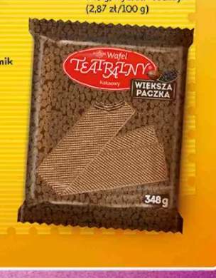 Wafel teatralny kakaowy Kopernik