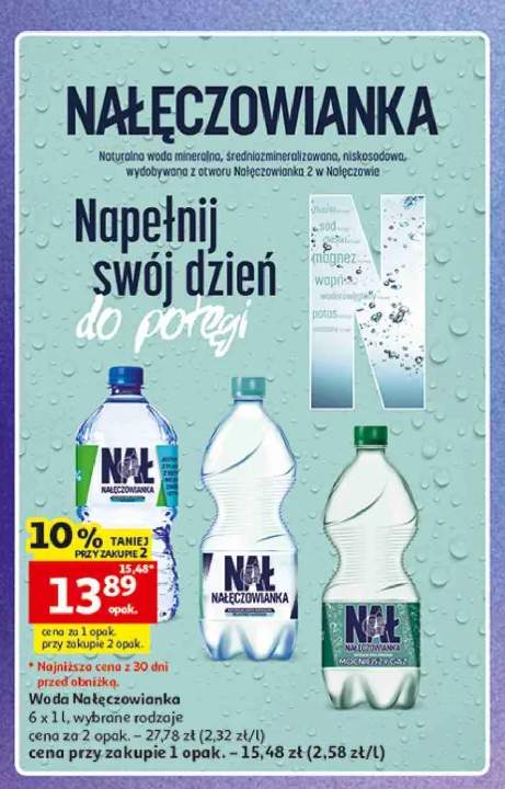 Woda mineralna Nałęczowianka 6-pak