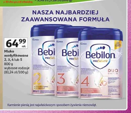 Mleko modyfikowane Bebilon Profutura