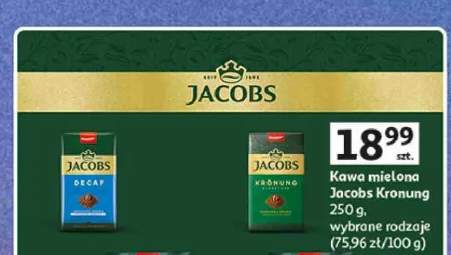 Kawa mielona Jacobs Krönung
