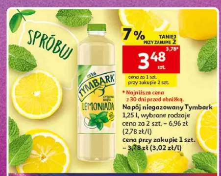 Napój niegazowany Tymbark Lemoniada