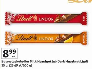Baton czekoladka Lindt Milk Hazelnut