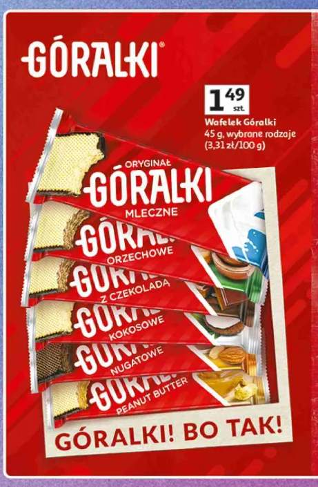 Wafelek Góralki Orzechowe