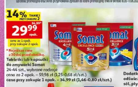 Kapsułki do zmywarki Somat Excellence Premium 5in1