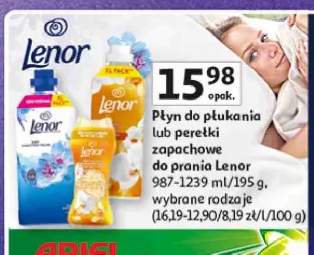 Perełki zapachowe do prania Lenor