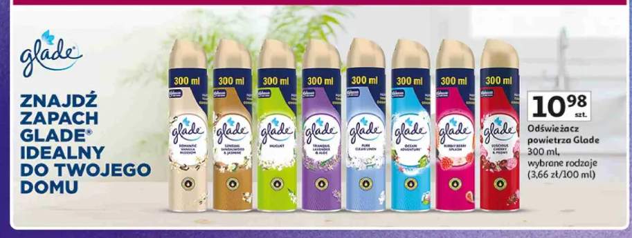 Odświeżacz powietrza Glade Pure Clean Linen