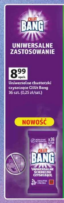 Uniwersalne chusteczki czyszczące Cillit Bang