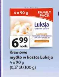 Kremowe mydło w kostce Luksja