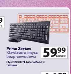Zestaw Klawiatura i mysz bezprzewodowa Trust Primo
