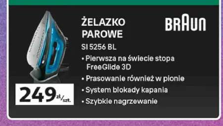 Żelazko parowe Braun SI 5256 BL