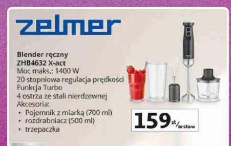 Blender ręczny Zelmer ZHB4632 X-act