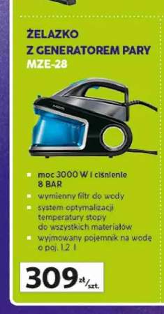 Żelazko z generatorem pary MZE-28