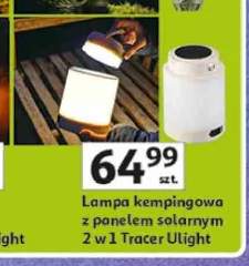 Lampa kempingowa z panelem solarnym 2 w 1 Tracer Ulight