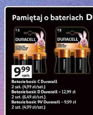 Baterie basic D Duracell 2-pak
