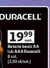 Baterie basic AA Duracell 8-pak