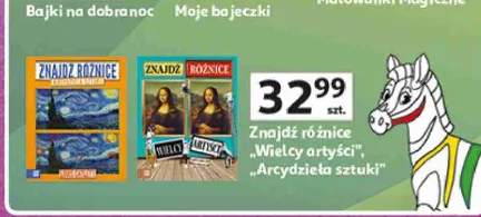 Książka Zielona Sowa Znajdź różnice Arcydzieła sztuki