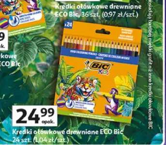 Kredki ołówkowe drewniane BIC Kids ECO Bic
