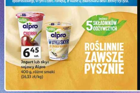 Jogurt sojowy Alpro