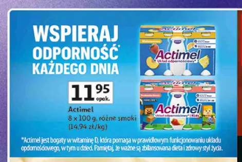 Napój jogurtowy Actimel