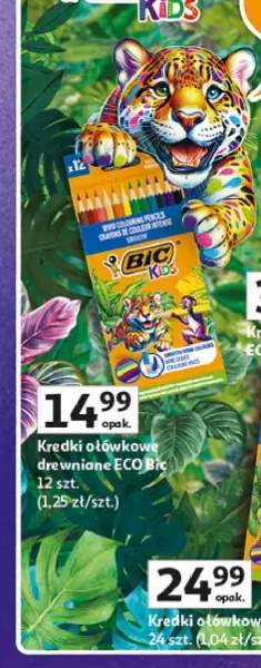 Kredki ołówkowe drewniane BIC Kids ECO Bic