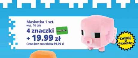 Maskotka Minecraft Świnia
