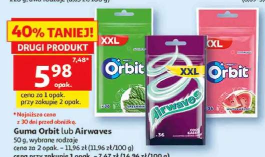 Guma do żucia Orbit XXL Watermelon