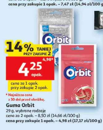 Guma do żucia Orbit Spearmint