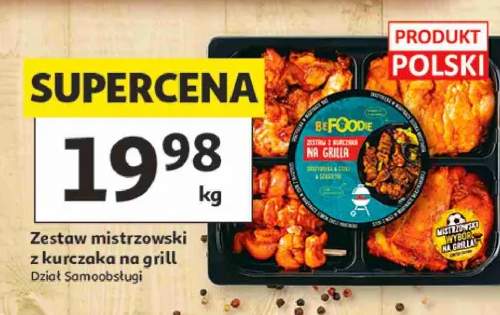 Zestaw mistrzowski z kurczaka na grill BeFoodie