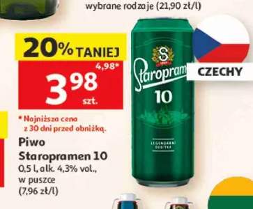 Piwo Staropramen 10