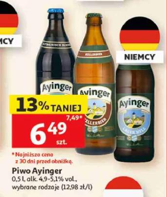 Piwo Ayinger Kellerbier