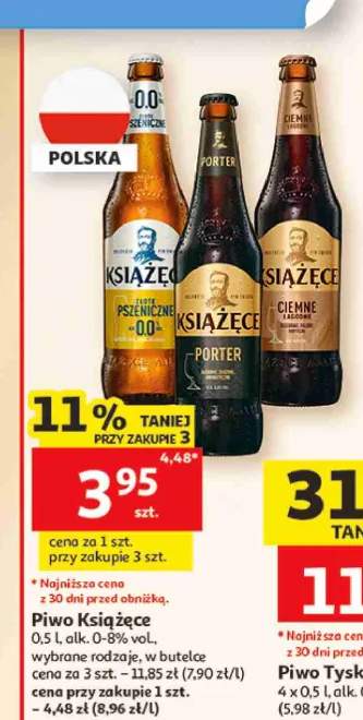 Piwo Książęce Ciemne Łagodne