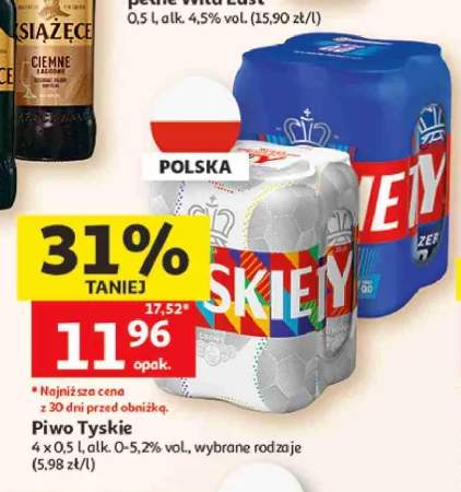 Piwo Tyskie Gronie 4-pak