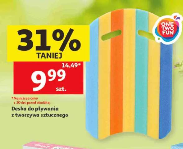 Deska do pływania z tworzywa sztucznego One Two Fun