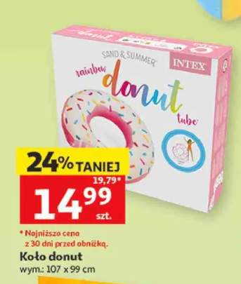 Koło do pływania donut Intex