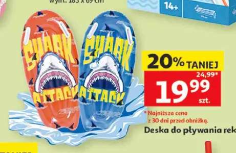 Deska do pływania rekin