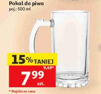 Kufel szklany 500 ml