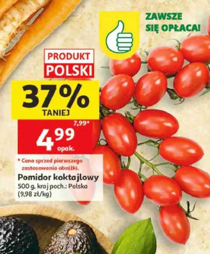 Pomidor koktajlowy polski
