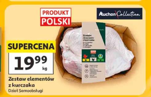 Zestaw elementów z kurczaka Auchan Collection